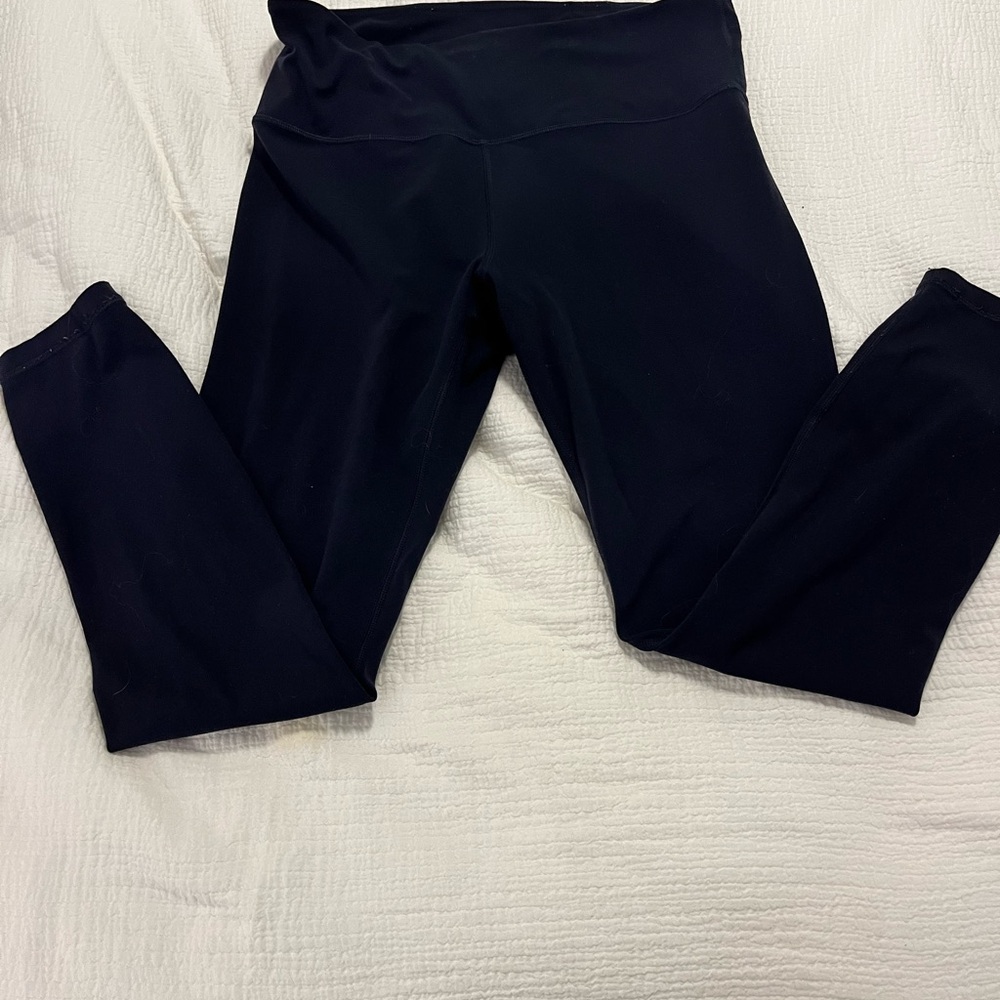 Athleta Navy Blue, Elevation 7/8 tight
